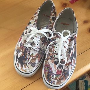 Vans party animal shoes